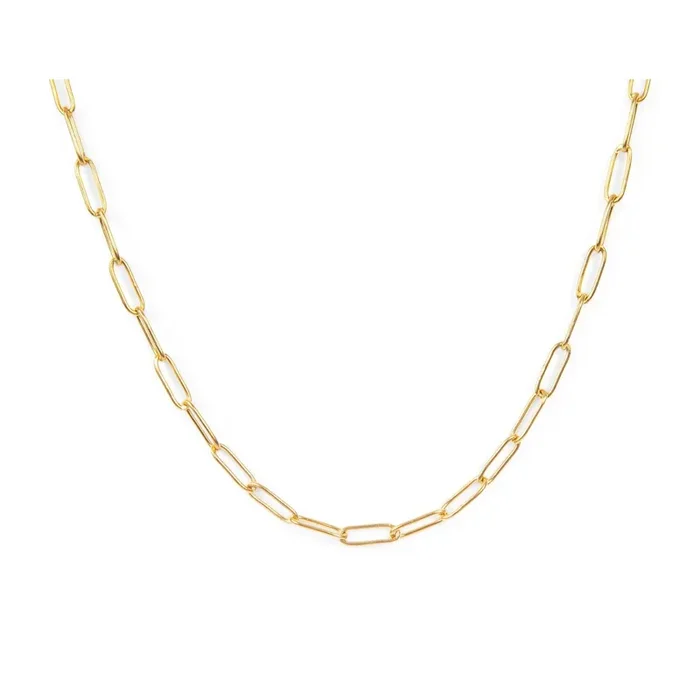Ethic Goods Paperclip Classic Gold Necklace