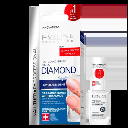Eveline Diamond Hard and Shiny Nail Conditioner 12ml