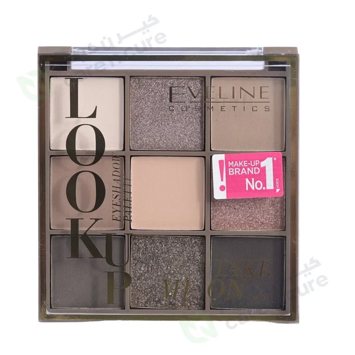 Eveline Eyeshadow Palette Look Up 9 Colors Take Me On