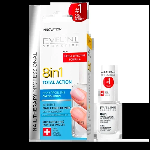 Eveline Total Action 8in1 Intensive Nail Conditioner 12ml