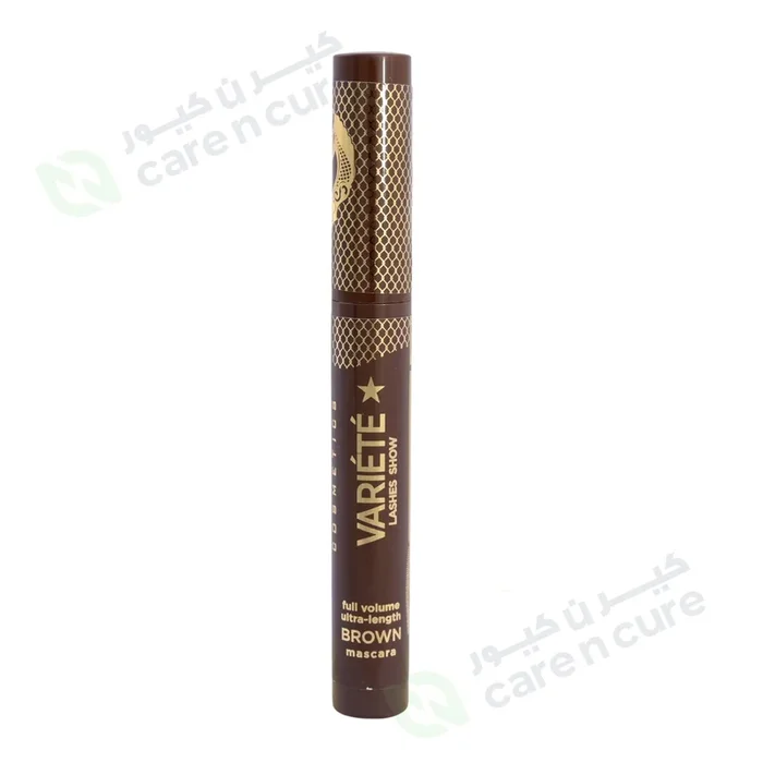 Eveline Variete Lashes Show Thickening And Lengthening Brown Color Mascara