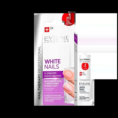 Eveline White Nails Conditioner And Base Coat 12ml