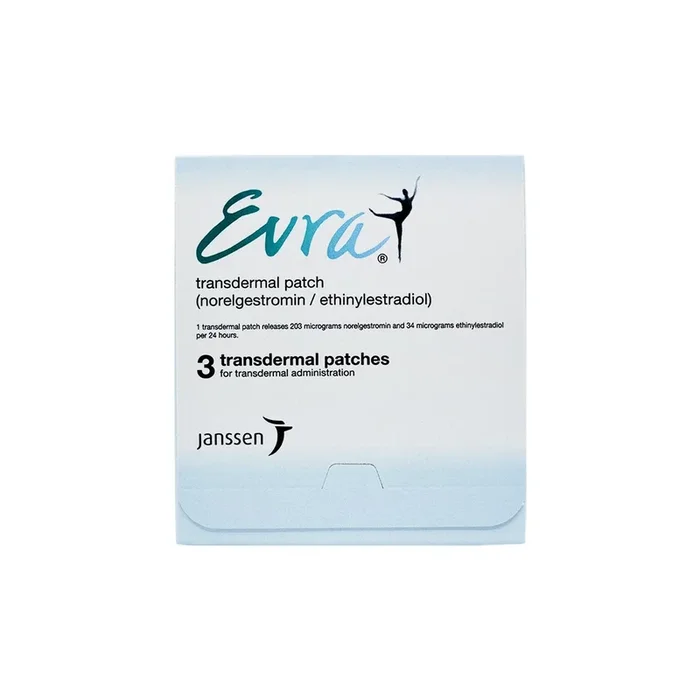 Evra Transdermal Patches 3 Pieces