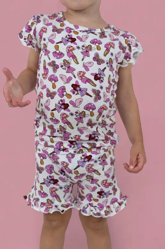 Exclusive Fairy Friends Dream Ruffle Short Set