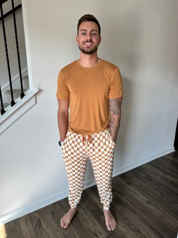 Exclusive Sandy Beach Checkers Men’s Dream Jogger Pant