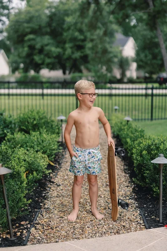 Exclusive Surf-o-saurus Dream Swim Trunks