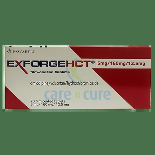 Exforge Hct 5/160/12.5mg Tablet 28 Pieces