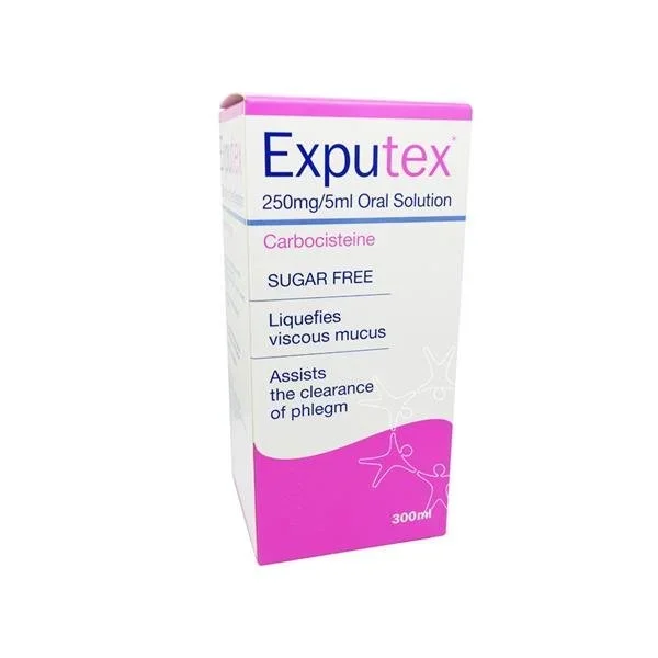 Exputex 250mg/5ml Oral Solution – 300ml