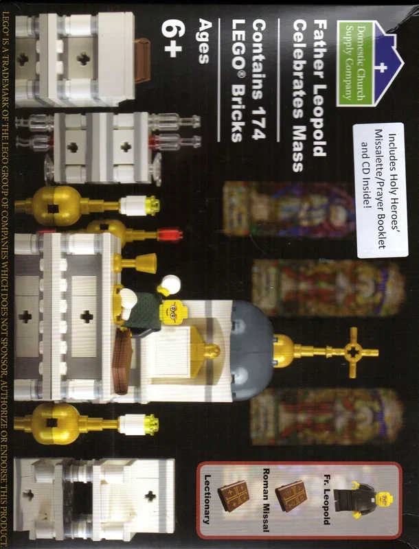 Father Leopold Celebrates Mass – Lego Set