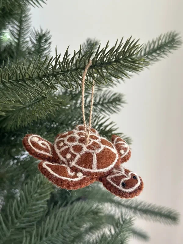 Felt Gingerbread Collection – Turtle
