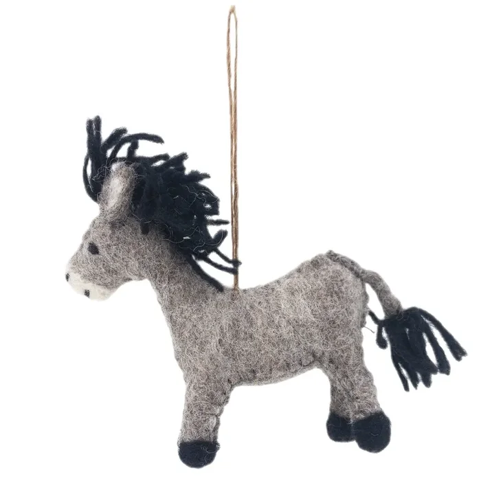 Felt Ornament – Donkey