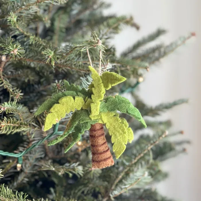 Felt Ornament – Palm Tree