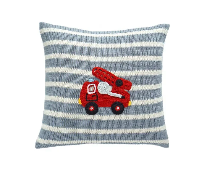 Fire Truck 10 ” Pillow
