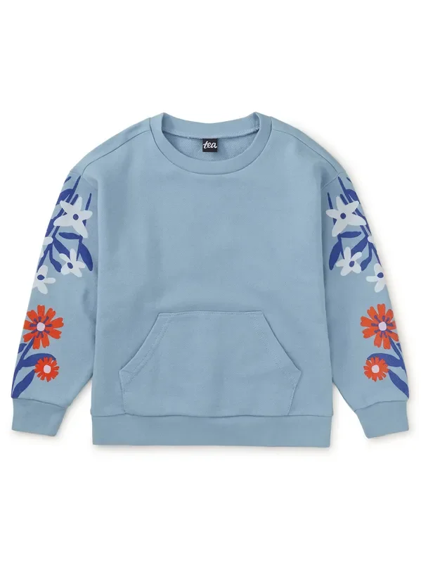 Floral Sleeve Kanga Popover