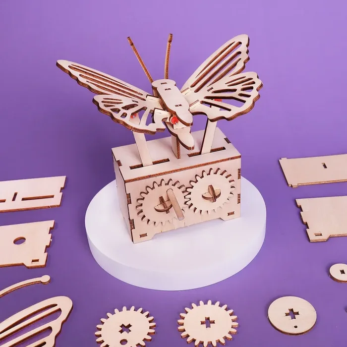 Fluttering Butterfly Diy Kit, Educational Stem Toy