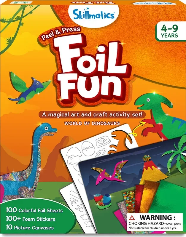 Foil Fun – World of Dinosaurs Ages 4-9