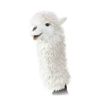 Folkmanis Alpaca Stage Puppet