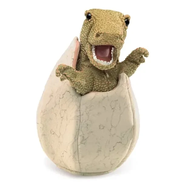 Folkmanis Dinosaur Egg Hand Puppet
