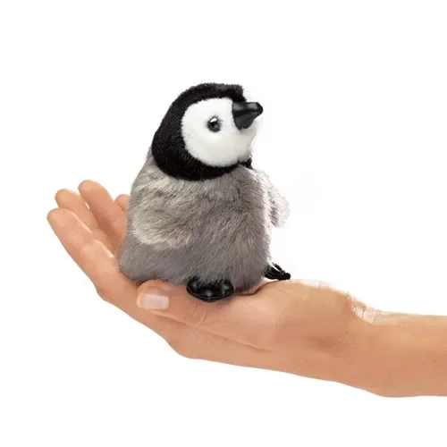 Folkmanis Mini Baby Emperor Penguin Puppet
