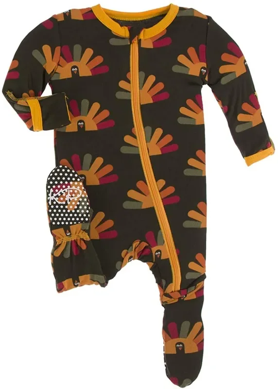 Footie with Zipper