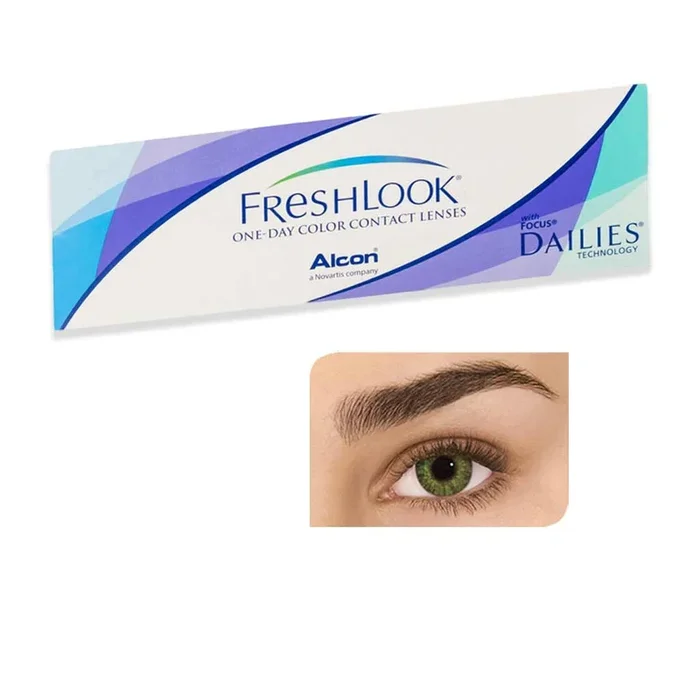 Fresh Look Coloured Lenses Green