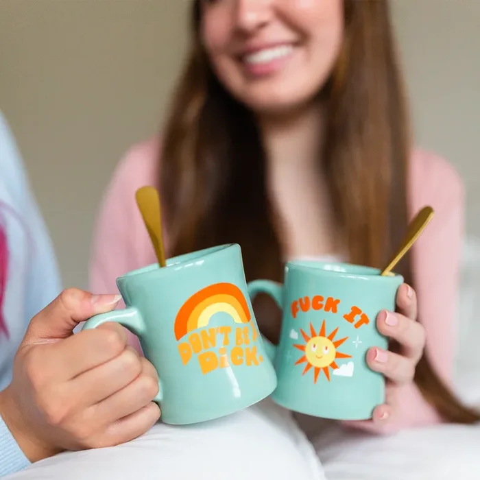Fuck It Mint Diner Mug