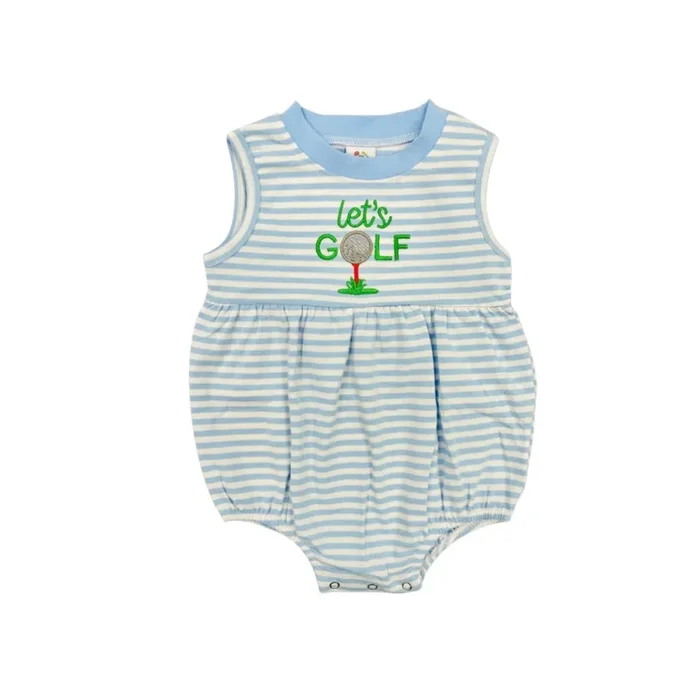 Funfetti Kids Blue Stripe Let’s Golf Bubble