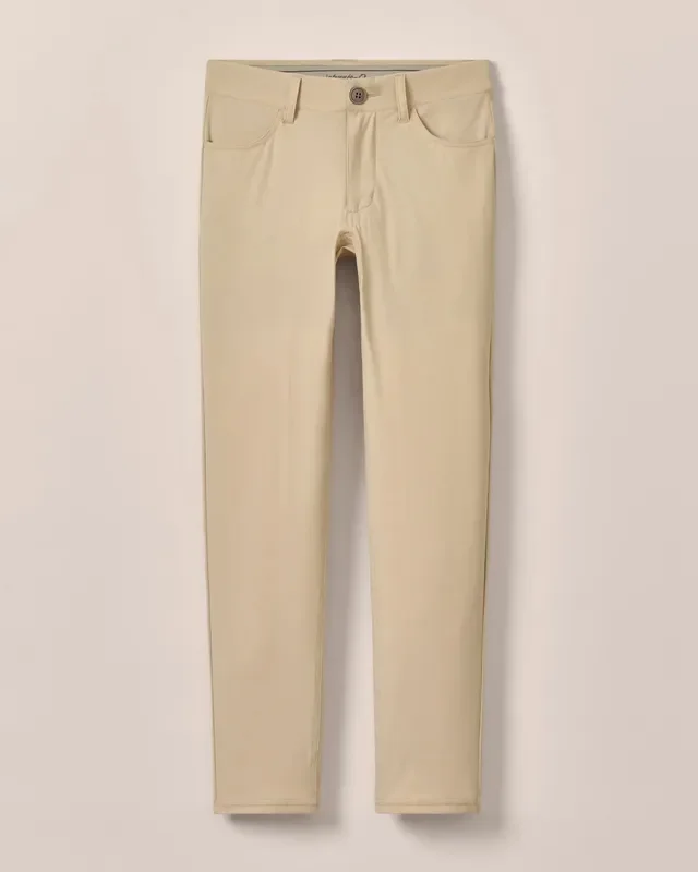Fusionn Jr. Knit Pull-On Performance Pants Stone