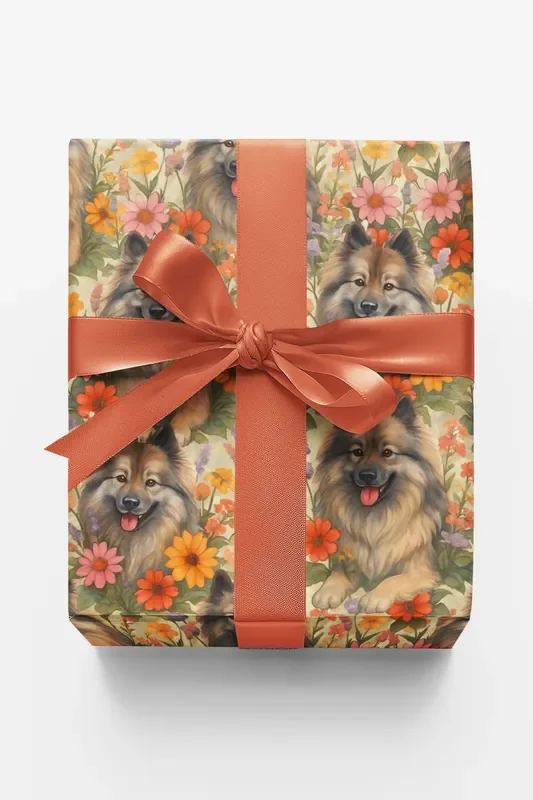 Garden Keeshond