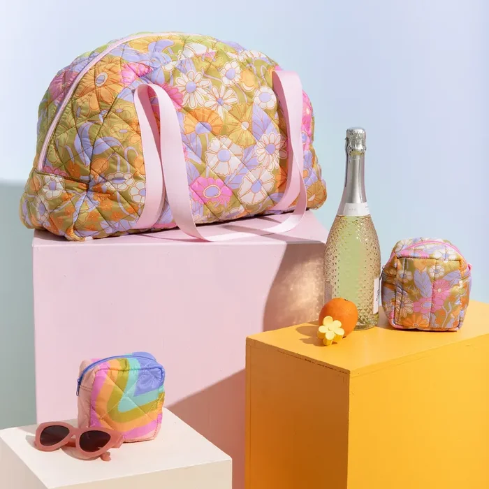 Gatherin’ Flowers Puffy Somewhere Tote