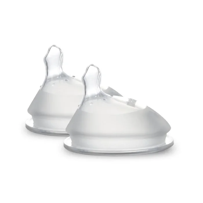 Generation 3 Silicone Orthodontic Bottle Nipple – 2pcs