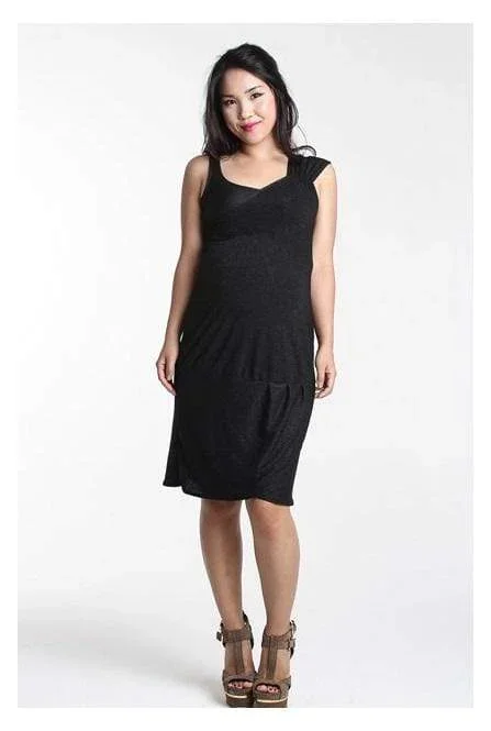 Ginette Toga Dress Black