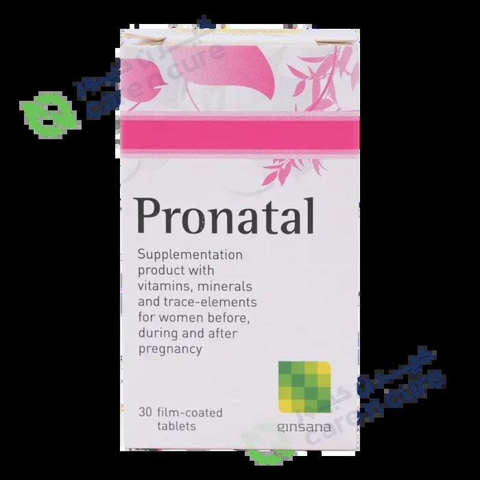 Ginsana Pronatal Fc Tablets 30 Pieces