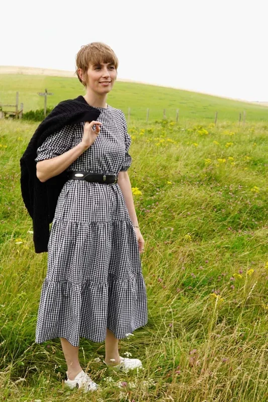 Girly Gingham Dress