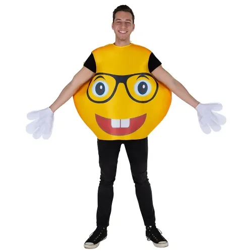 Glasses Smiley Costume – Adults
