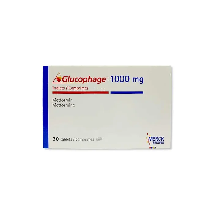 Glucophage 1000mg Tablets 30 Pieces