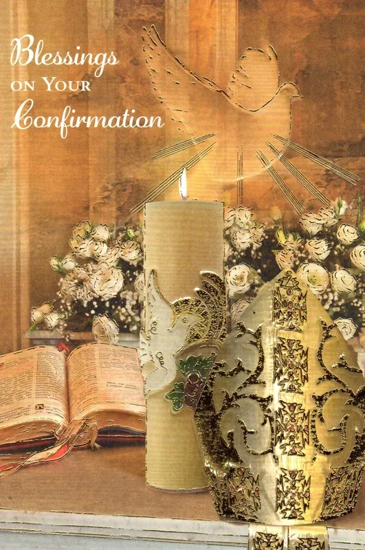 Greeting Card – Blessings on Your Confirmation Neutral