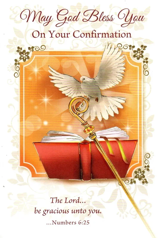Greeting Card – May God Bless You on Your Confirmation Neutral GC53067