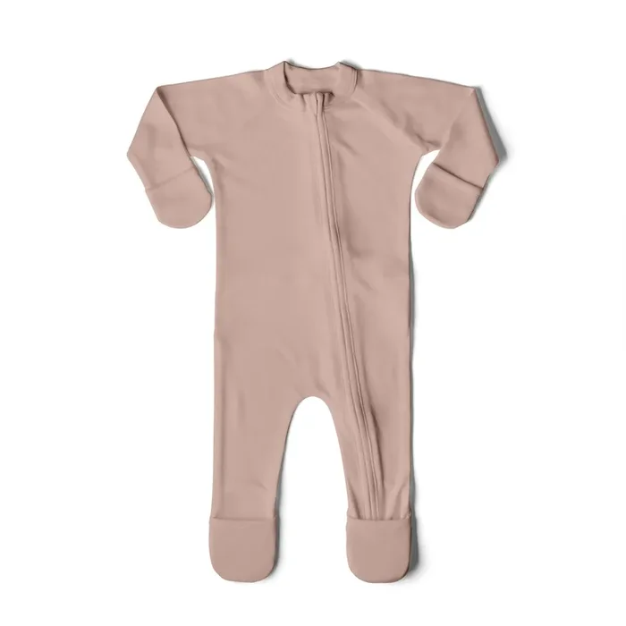 Grow With You Footie | Rose