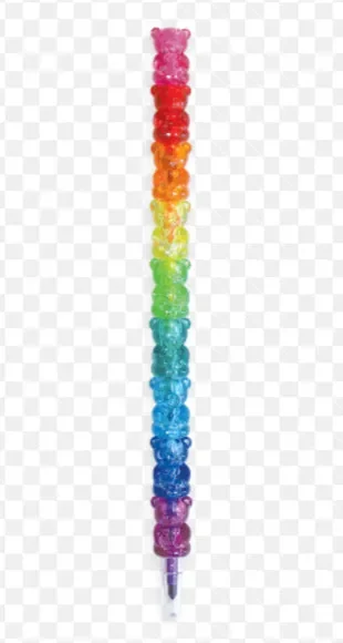 Gummy Bear Stacking Crayon