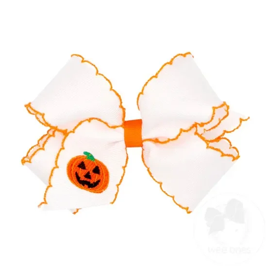 Halloween Moonstitch Bow