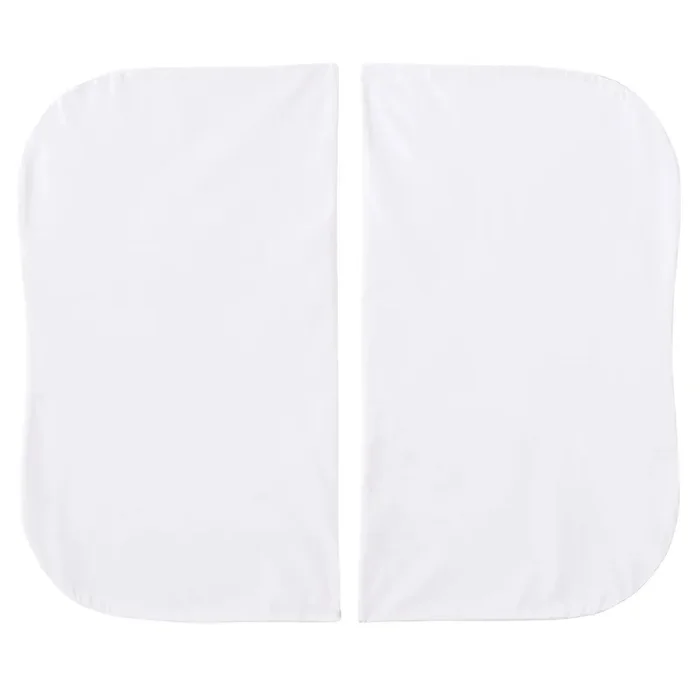 Halo Bassinet Twin Fitted Sheet – 2 Pack in White