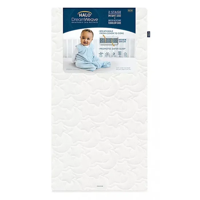Halo DreamWeave Breathable Crib Mattress