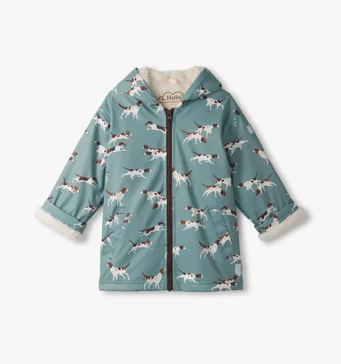 Hatley On The Hunt Sherpa Lined Rain Jacket
