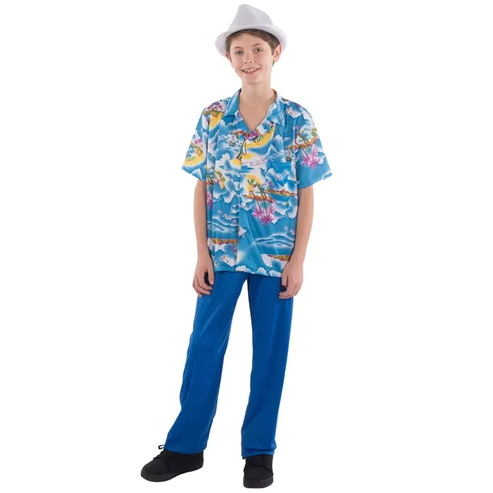 Hawaiian Shirt And Pants Set – Kids