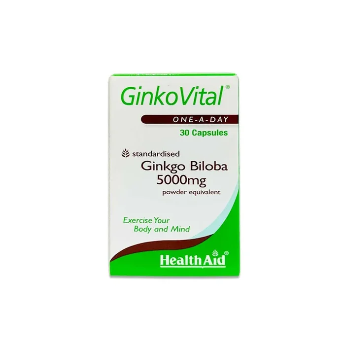 Health Aid Ginkovital Ginkgo Biloba 5000 mg