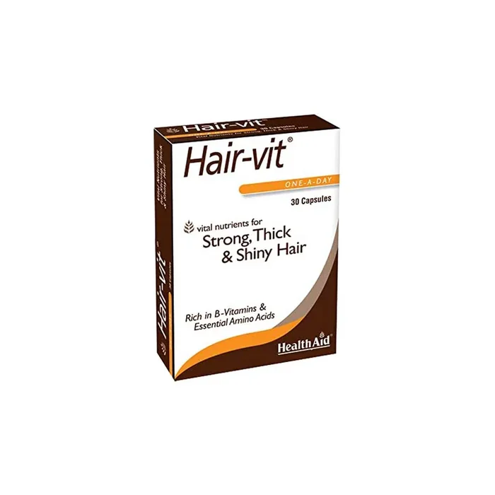 Health Aid Hair-vit 30 Capsules Hair Vitamins