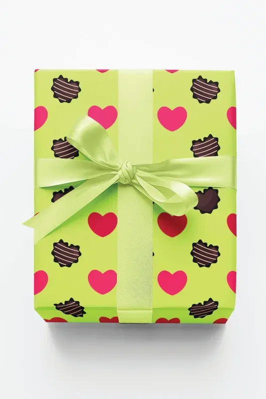 Hearts Choco Lime