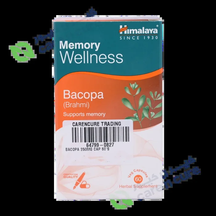 Himalalya Bacopa 250mg 60 Capsules