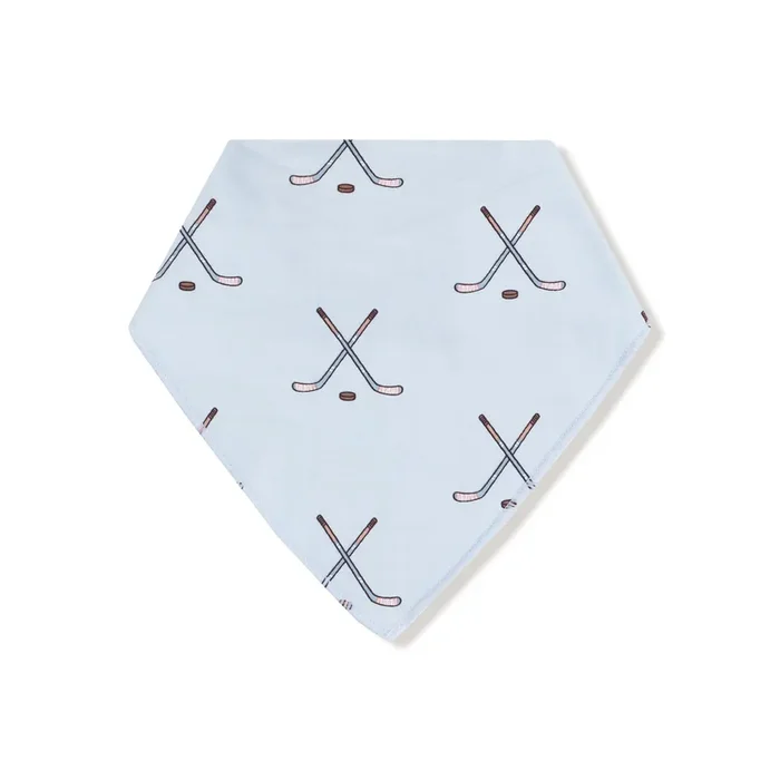 Hockey – Stone Blue – Bandana Bib